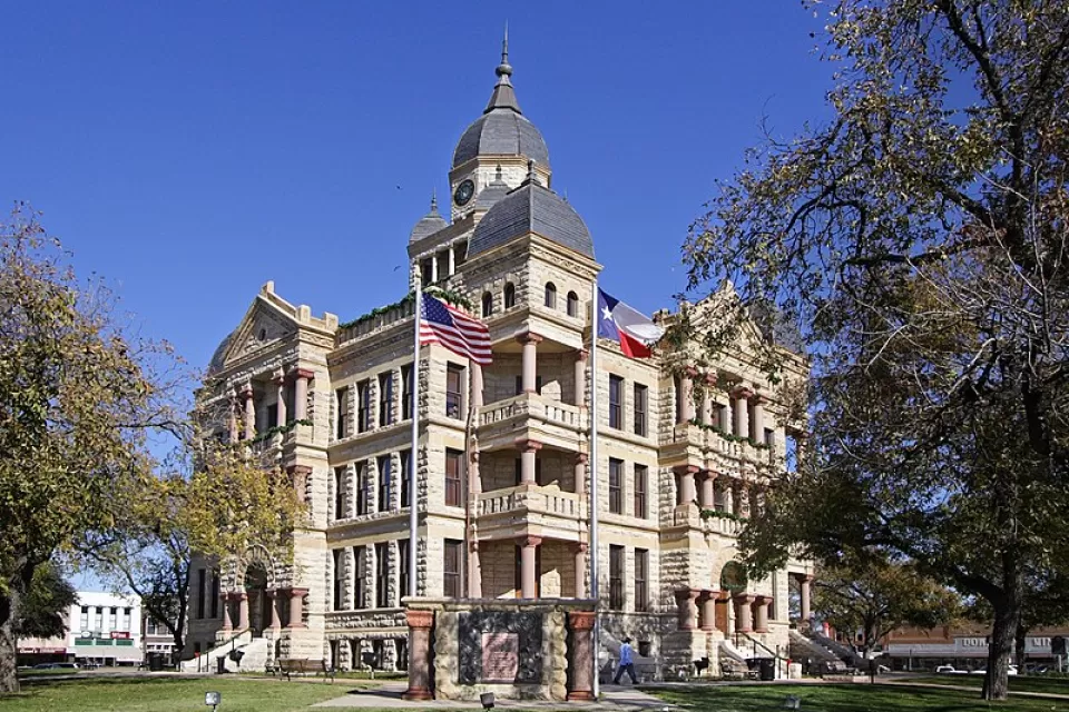 Old Courthouse in Denton, Texas
